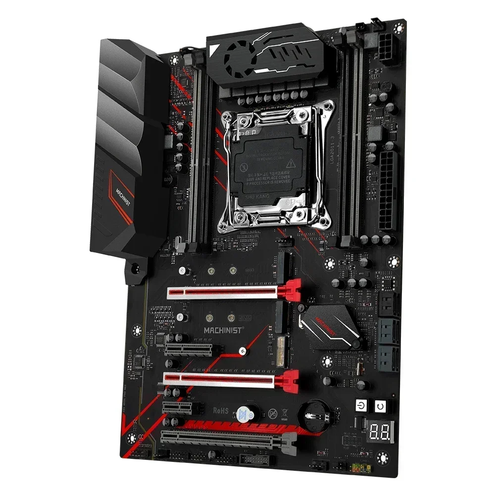 MACHINIST X99 MR9A PRO MAX 메인보드 LGA 2011-3 제온 CPU E5 2690 V3 키트 DDR4 RAM 2*16GB 메모리 USB 3.0 NVME M.2 쿼드 채널