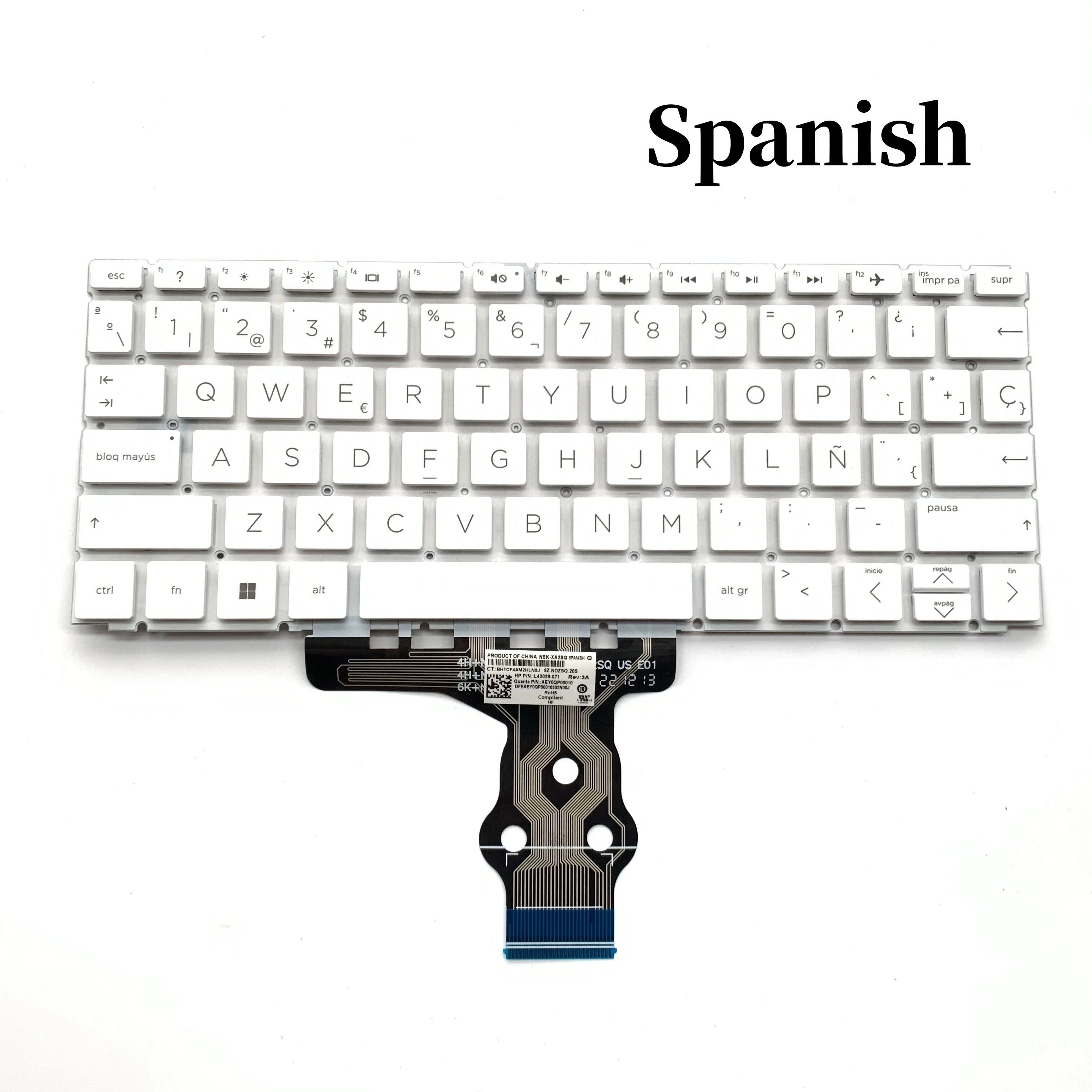 Clavier AZERTY Français Original HP Pour Pavilion X360 Convertible 11-k000/k100 - Neuf, Référence 69368204339611