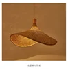 Bamboo Chandelier Pendant Lamp Hanging Wood Ceiling Light Decor LED Chinese Hand Kitted Handmade Lighting for Home Living Room 2