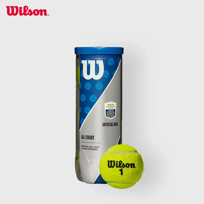 Authentic Wilson Masters Tennis Ball | Masters Special | Professional | 3 Canned Tennis Balls | Rolex Shanghai Masters Special Edition