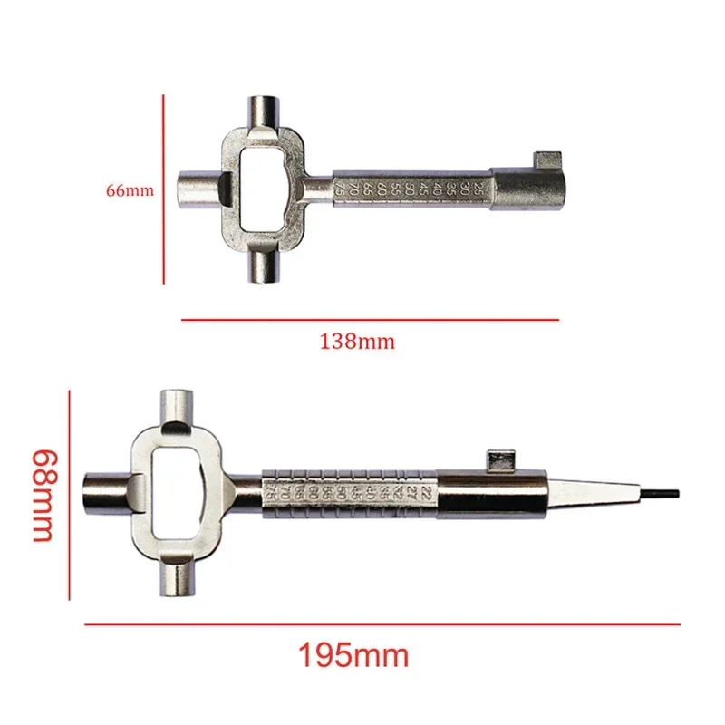 Sliver Locksmith Tool Multi Purpose Lock Cylinder Auxiliary Adjustment Lever Cylinder Gauge Cam Turner Spindle Turner Hand Tools lever tool multipurpose tool locksmith extractor tools lock repair tool locksmith tools lock pick tools