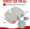 Ergonomic Memory Cotton Office Cushion Hemorrhoid Cushion Chair Cushion Sedentary Artifact Student Ass CushionErgonomic Memory C 5