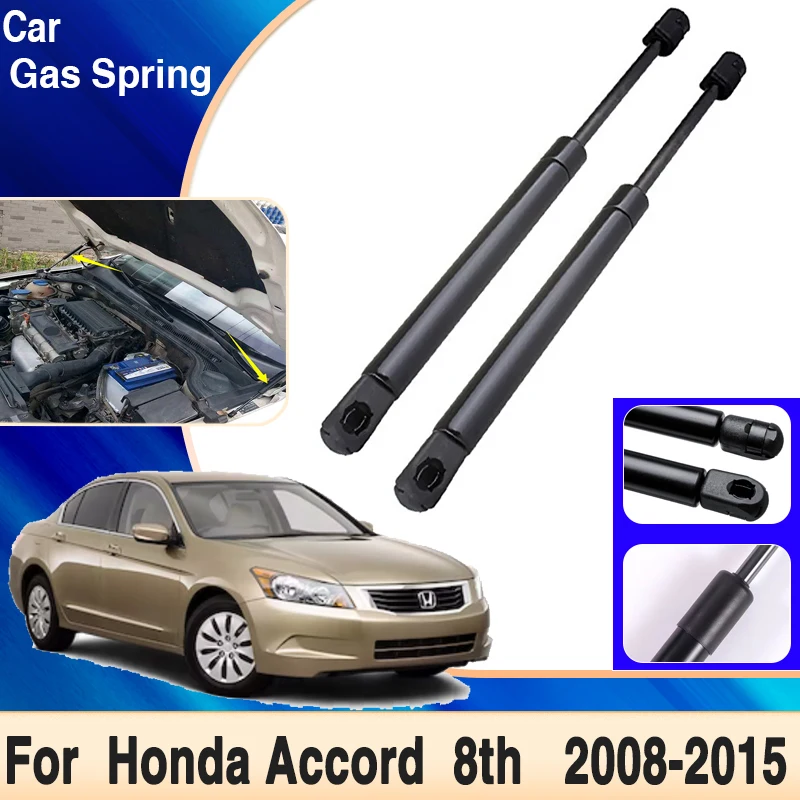 

Hydraulic Rod For Honda Accord Accessories 8th Gen 2008~2015 Car Front Hood Engine Supporting Strut Spring Shock Bar Accessories
