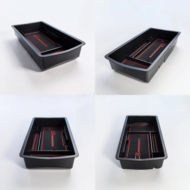 For Citroen C5 Aircross 2017-2023 Car Armrest Storage Box Center Console Organize Tray Storage Box Central Tidying Accessories 5