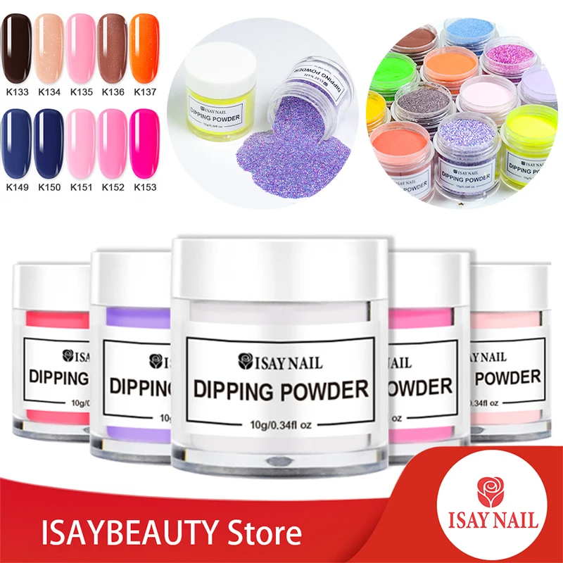 IsaynailDipNailPowdersGradientIridescentDippingGlitter
