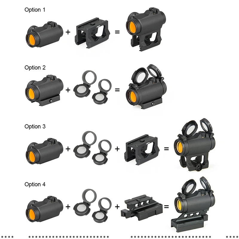 Sight, Rifle Scope, Compact, Óptica, Venda quente, PP2-0106, 2 MOA