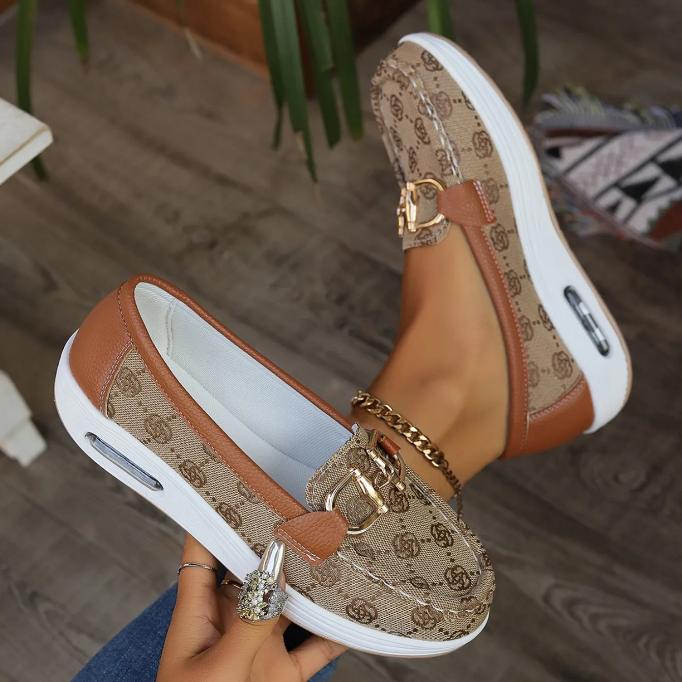 Women Sneakers Slip-On Sports Leisure Shoes - Uniqwear