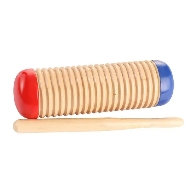 Kids Guiro Instrument Early Percussion Istruzioni Guiro Instrument Training Tono Musicale Con Strumento Di Allenamento Musicale Per