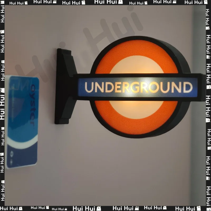 Creative Lighting Of London Underground Logo Refrigerator