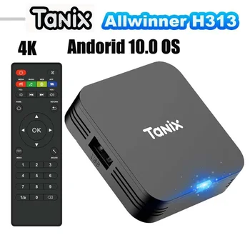 Tanix TX1 Smart TV Box Android 10 2.4G WIFI 4K HDR USB2.0 8GB 16GB Allwinner H313 Quad Core Media Player Global Set Top Box IPTV