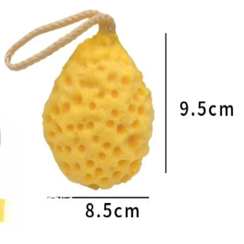 Luxurious Honeycomb Bath Sponge - Soft, Non-Shedding, Exfoliating & Foaming Bath Ball