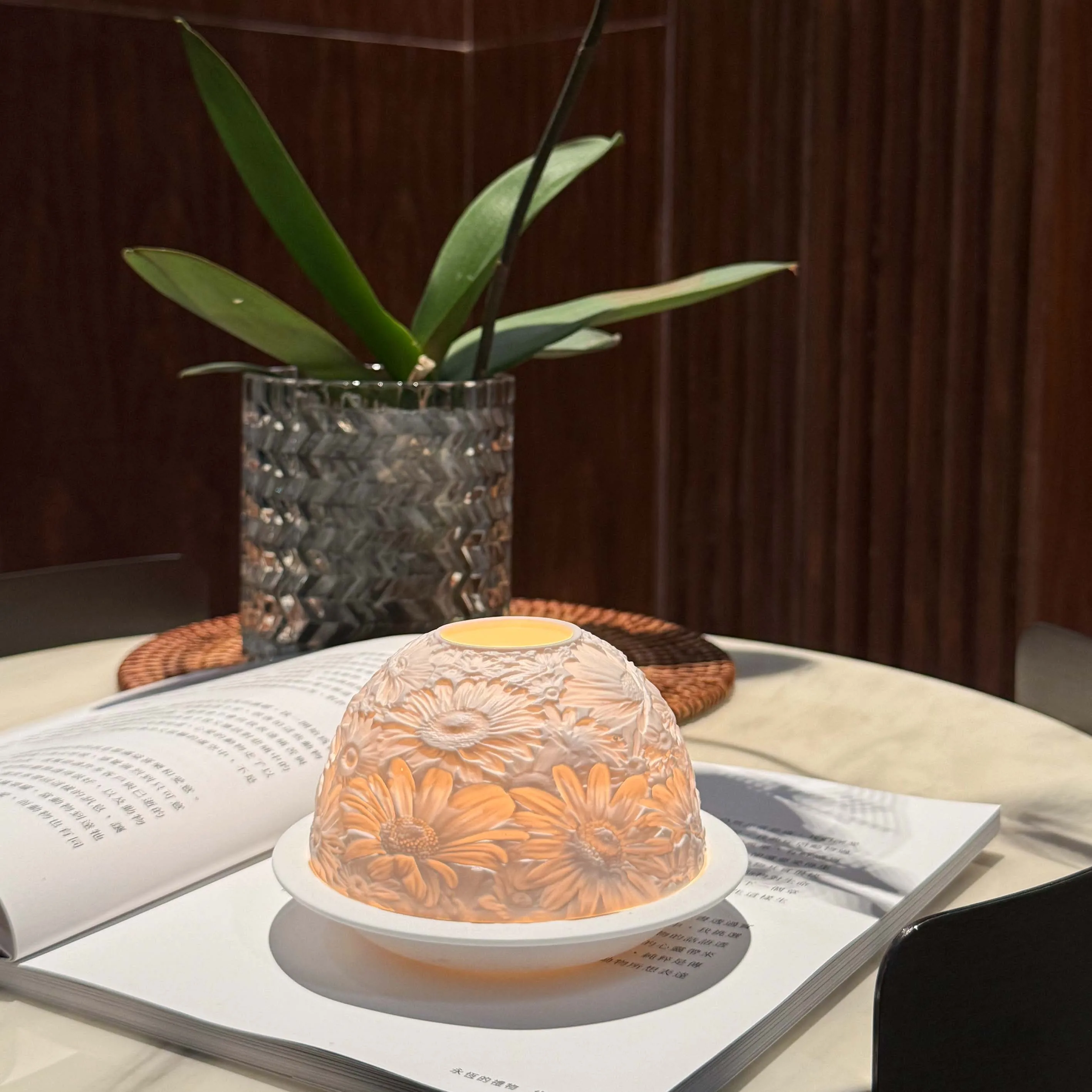 Ceramic Candle Dome Holder 5