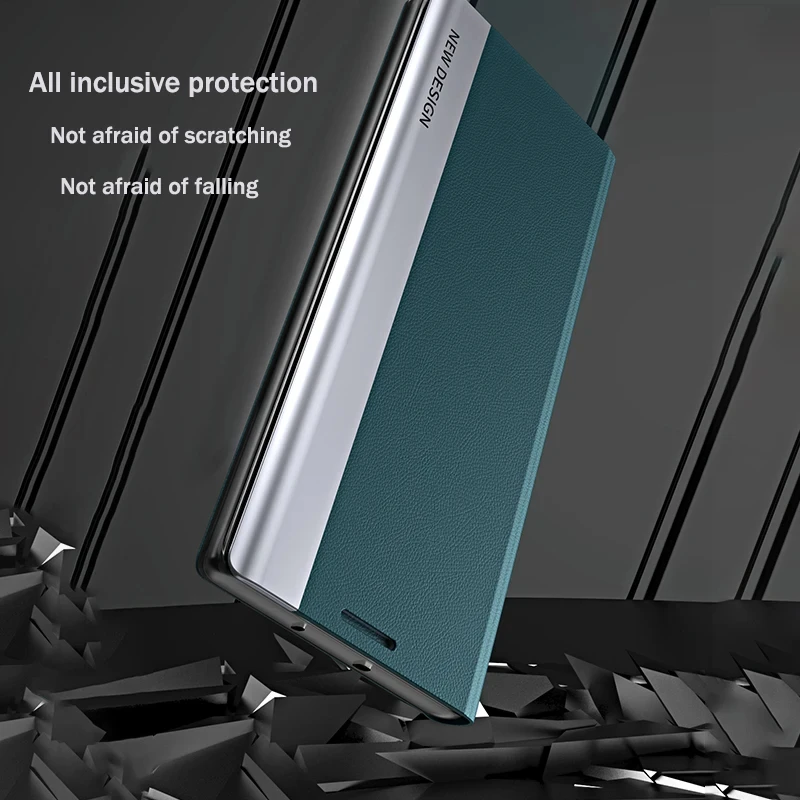 Magnetic Leather Flip Case For Xiaomi 12S 12 Turbo 11 10 Pro Plus Stand Cover Redmi Note 11S 10S 9T 9S 8T 8 9_voghion.com