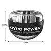 LED Gyroscopic Power balls Autostart Range 5 Led Gym Forearm Gyro Power Wrist Ball With Counter Arm Hand Muscle Force Trainer 5