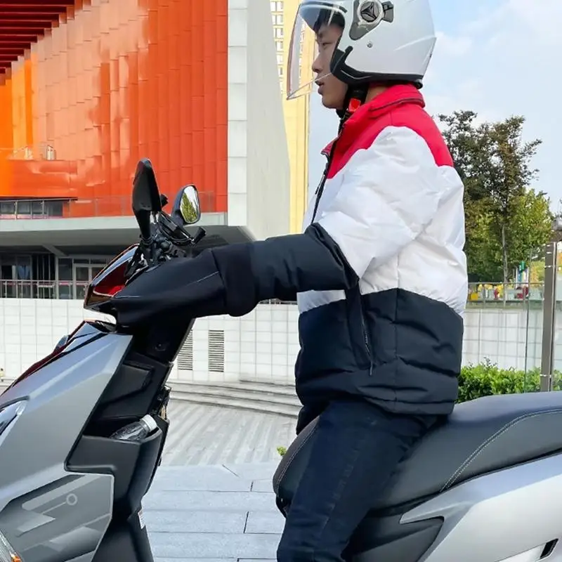 

Motorcycle Winter Handle Cover Winterization Muffs Motorcycle Cuffs Covers Warm Battery Bike Windproof Motorcycle Gloves