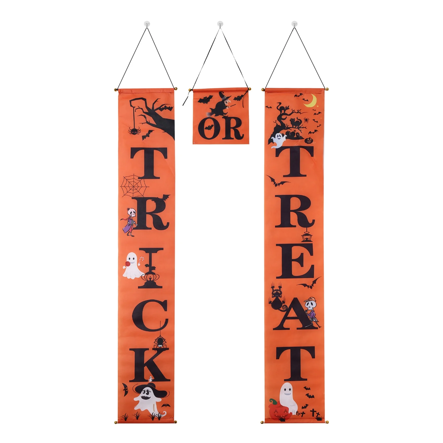 Decorazioni Di Halloween Cartelli Per Portico, Banner Di Benvenuto Di Halloween Hanging Bunting Flag, Decorazioni Hocus Pocus