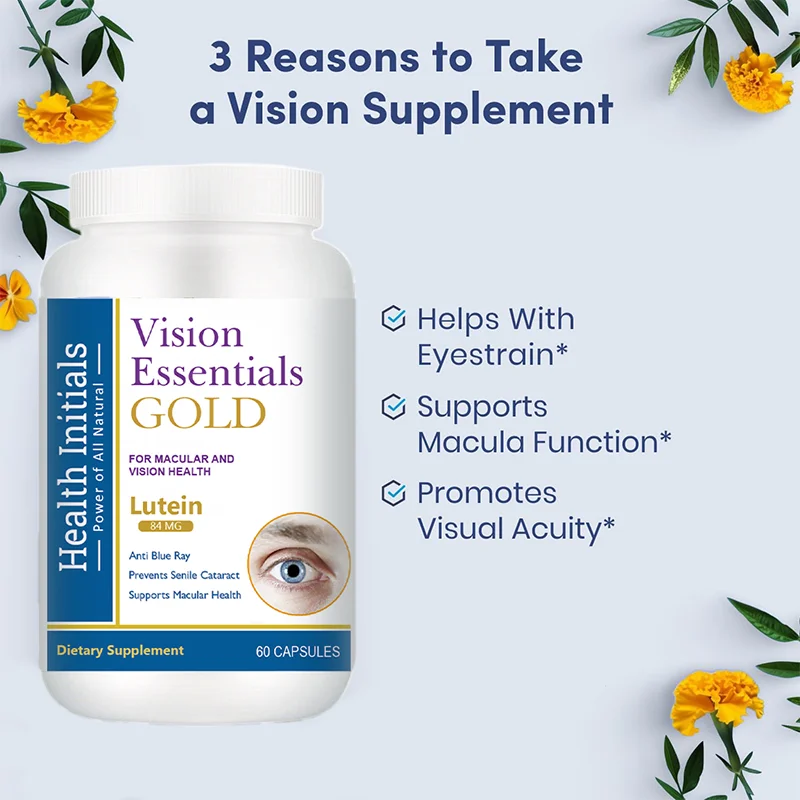 Eye Vitamins High Potency Lutein Capsules For Eye Health