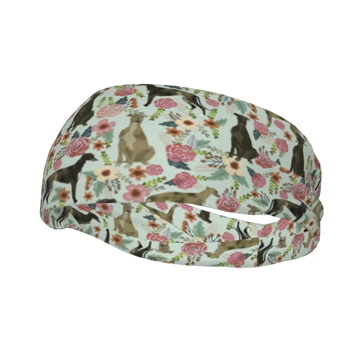 

Brindle Greyhound Whippet Lurcher Galgo Dog Women Sweatband Sweat Headband.Fitness Jogging Tennis Yoga Gym Hair Band Headwrap