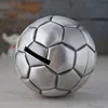 Football  Metal Money box Tin Alloy Coins Holders Piggy Bank For Kids Money Safe SNG025 1