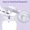 Duckbill Valves Compatible with Lansinoh Pumps Parts and Hand Pump, Replacement to Lansinoh Signature Pro Smartpump Manual Pump 4
