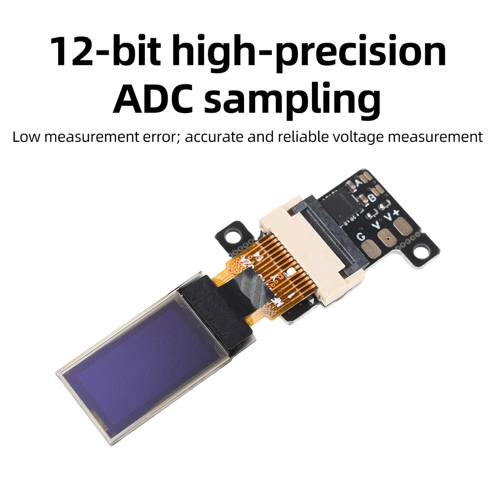 DC 0-30V 전압 테스터 0.5인치 OLED 디스플레이 디지털 전압계 범용 DIY 전압 게이지 패널 미터