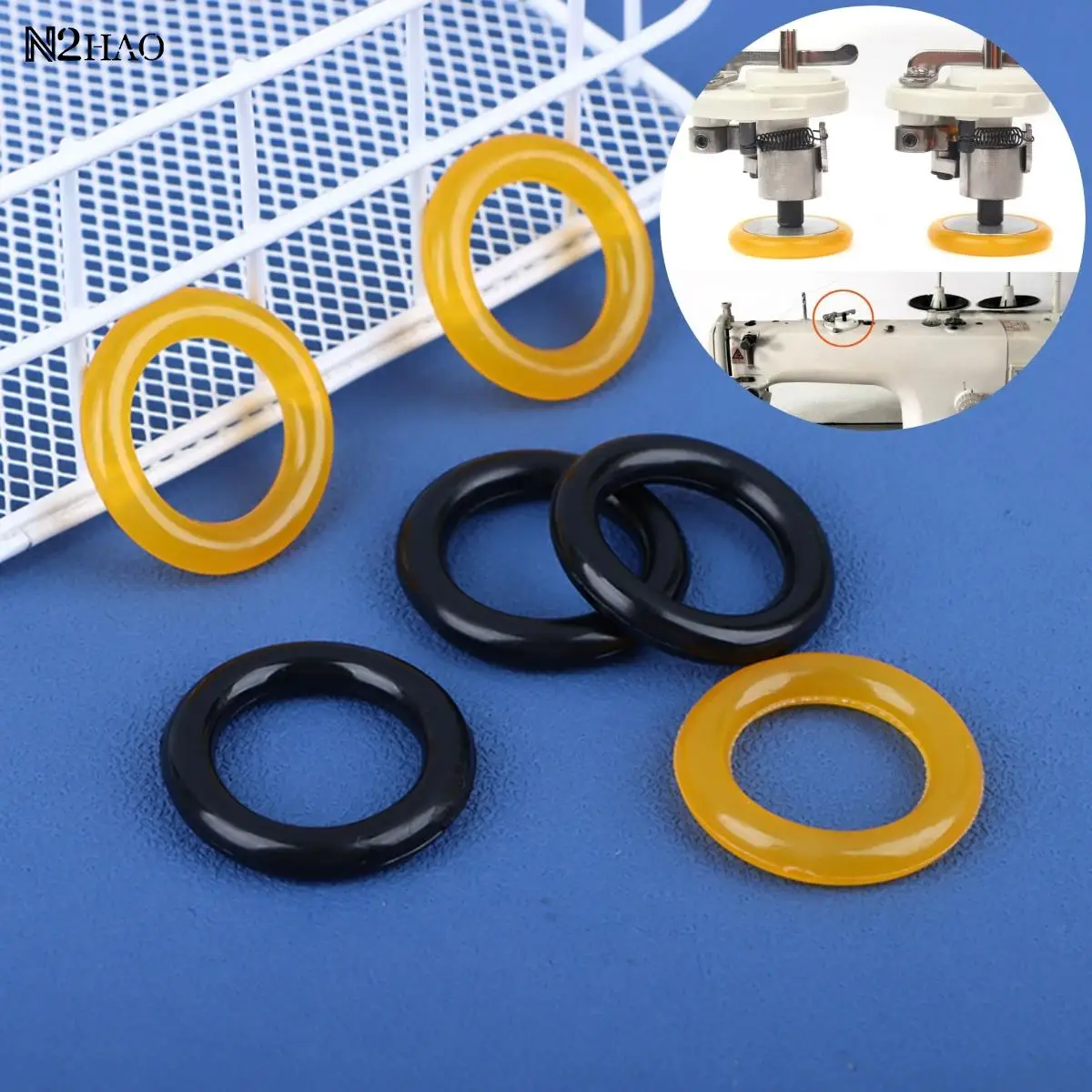 Ventilador De Pie Maquina De Coser Janome 10 Anillos De Goma Para Bobinadora De Bobinas #2460 Para Cantante 29K 29-4 Máquina De Coser Singer Limpiador De Frenos
