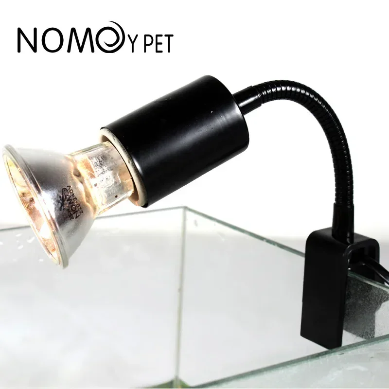 E27 360℃ Reptile Lamp Clip with Switch UVA+UVB Reptiles Heating Lamp Stand for Pet Turtle Snakes Lizards Lighting Supplies 3