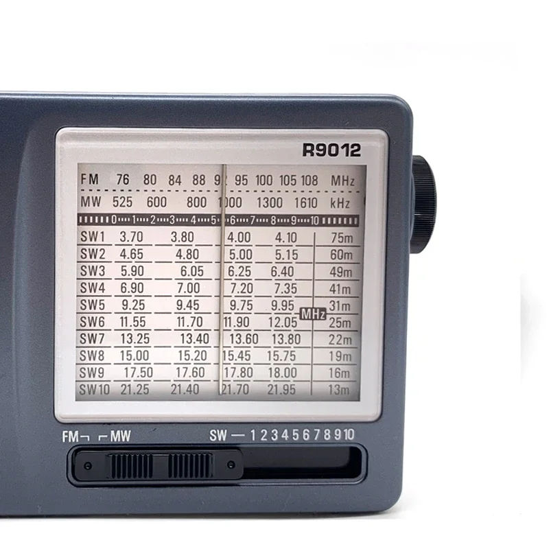 TECSUN R-9012 AM/FM/SW 12 バンド短波ラジオポータブル受信機