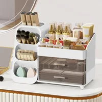 Makeup Organizer with Drawers for Vanity, Make Up Storage Kit, Spacious Cosmetic Display Case, Perfect Storage Solution 1