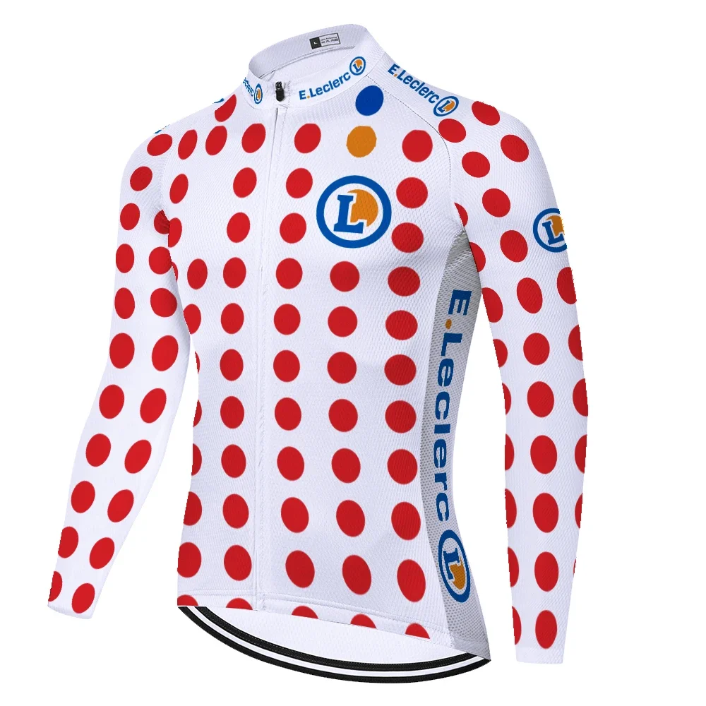 Summer New tour new de france cycling jersey Long Sleeve men maillot largo ciclismo MTB Bike jersey maillot bike shirt
