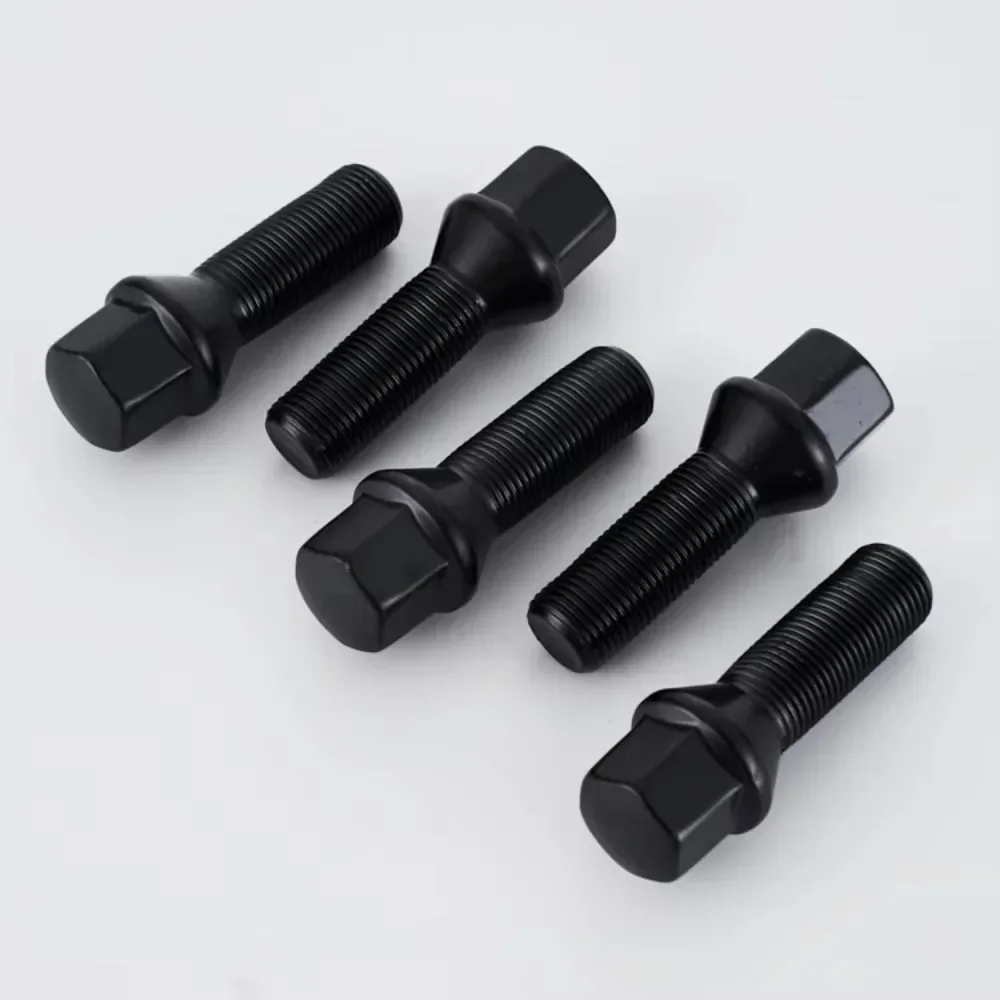 Wheel Lug Bolts M14x1.25 Hex 17mm Cone Seat Thread Length 28/35/40/45/50/55/60mm 1pc