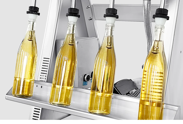 ZONESUN ZS-RWGFP4 Automatic Wine Liquid Filling Machine Enolmatic Bottle Filler