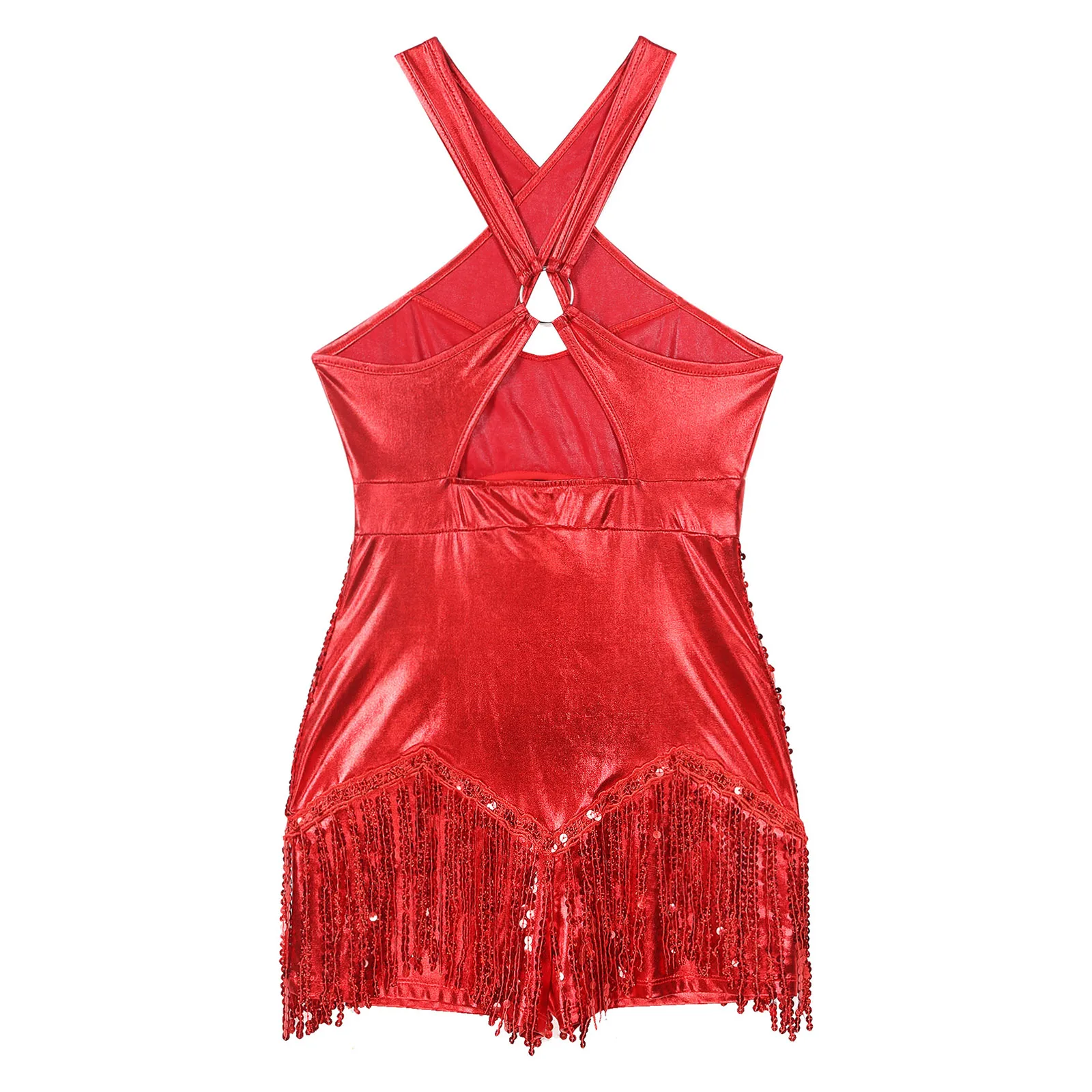 Dance Dress Dance Bodysuit Women Latin Rumba Cha-Cha Performance Costume