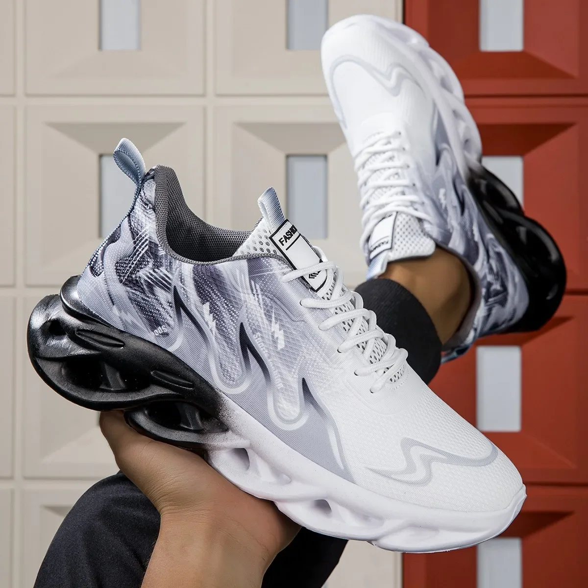 Novo esporte masculino sapatos casuais ao ar livre clássico antiderrapante respirável tênis de corrida confortável mulher atlético sapatos de corrida homem