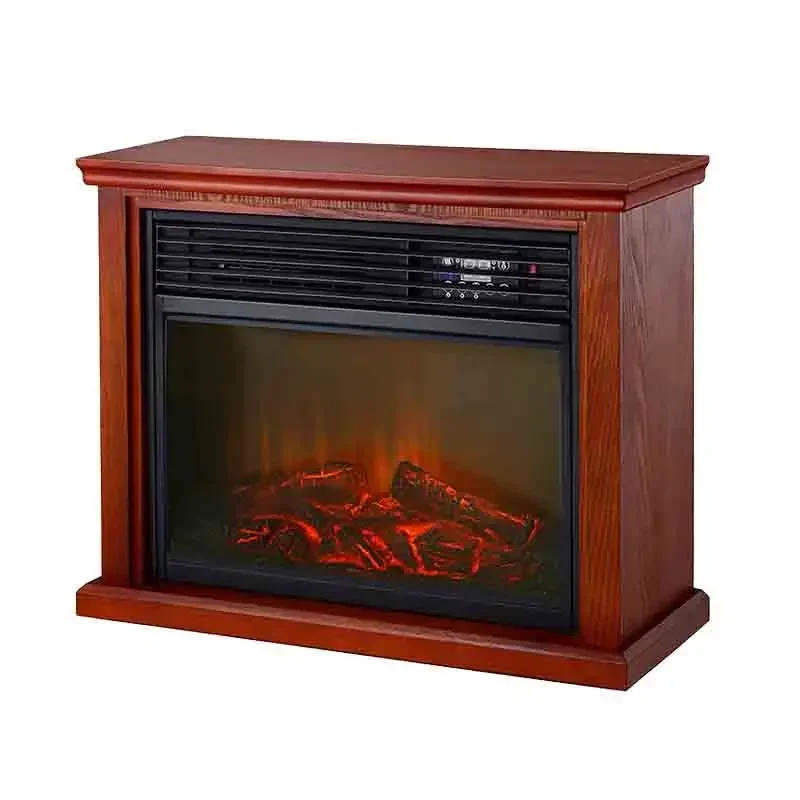 European High-end Living Room Fireplace Heater Simulation Flame Heater  Fan Heater Household 6