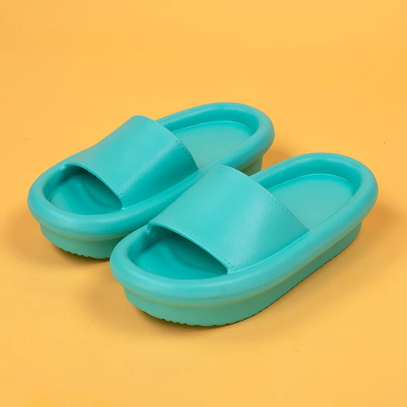 2022 EVA Hovercraft Female Summer Creative Candy Color Slipper Increased Thick Bottom Men's Trend Sandals 