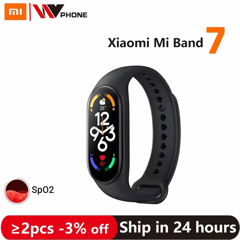 Xiaomi-mi Band Pulseira Inteligente Color Amoled Tela 162 Oxigênio no Sangue 24h Rastreador de Fitness 5am à Prova d Água