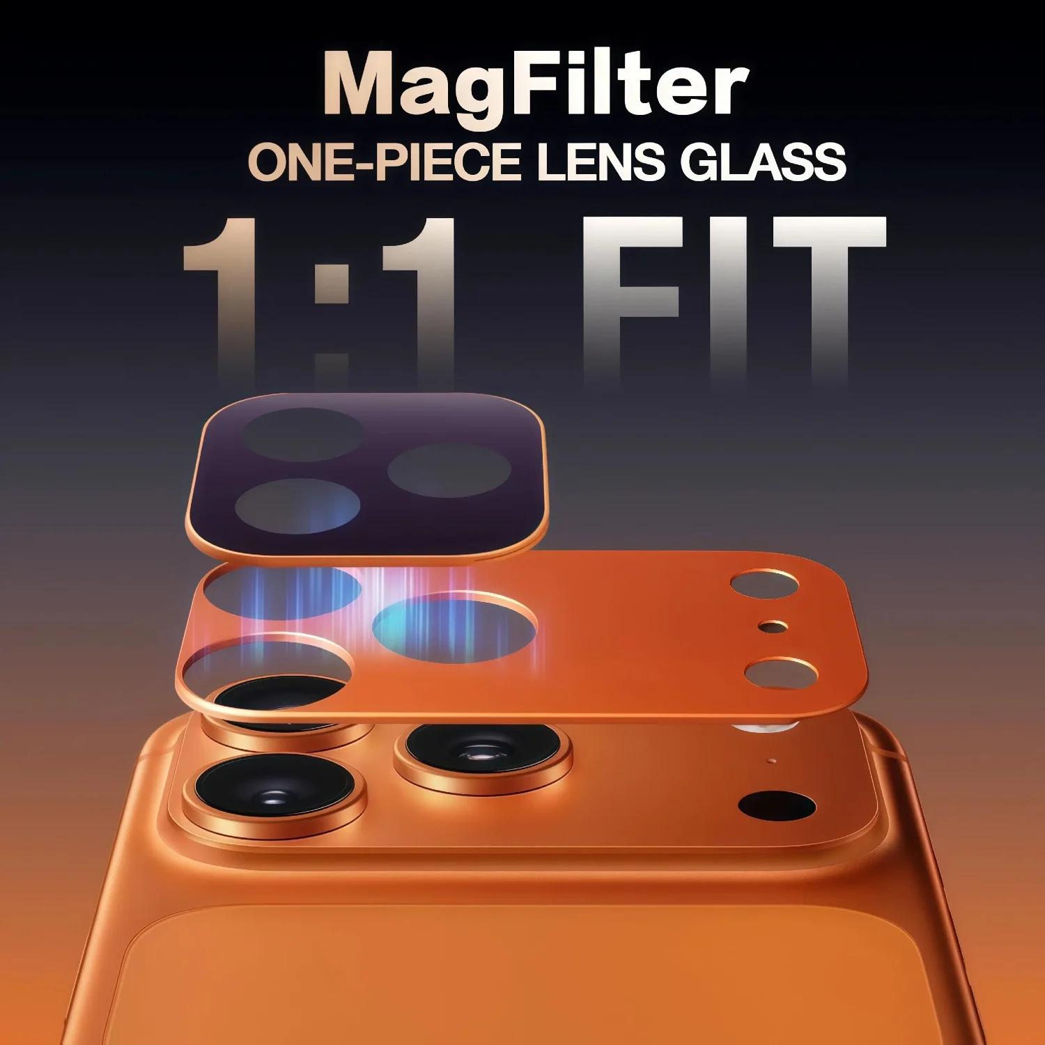 Universal Anti-Glare Magnetic Armor Screen Protector with AR Technology