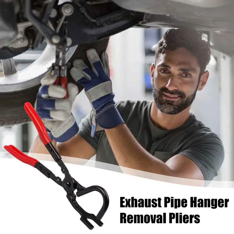 

Exhaust Hanger Removal Pliers Tackle Stubborn Rubber Bracket Rustproof Grip Universal Automotive Hand-held Disassembly Tools