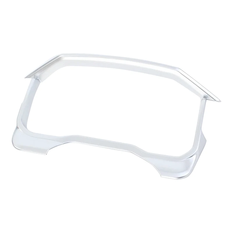 

ABS Car Interior Front Dashboard Decorative Frame Trim Silver Fit for Toyota Tundra 2022 2023