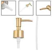 Soap Pump Head Liquid Lotion Dispenser Head Bathroom Liquid Soap Dispenser Toilet Hand Replace Lotion Shampoo Pump Tube 2
