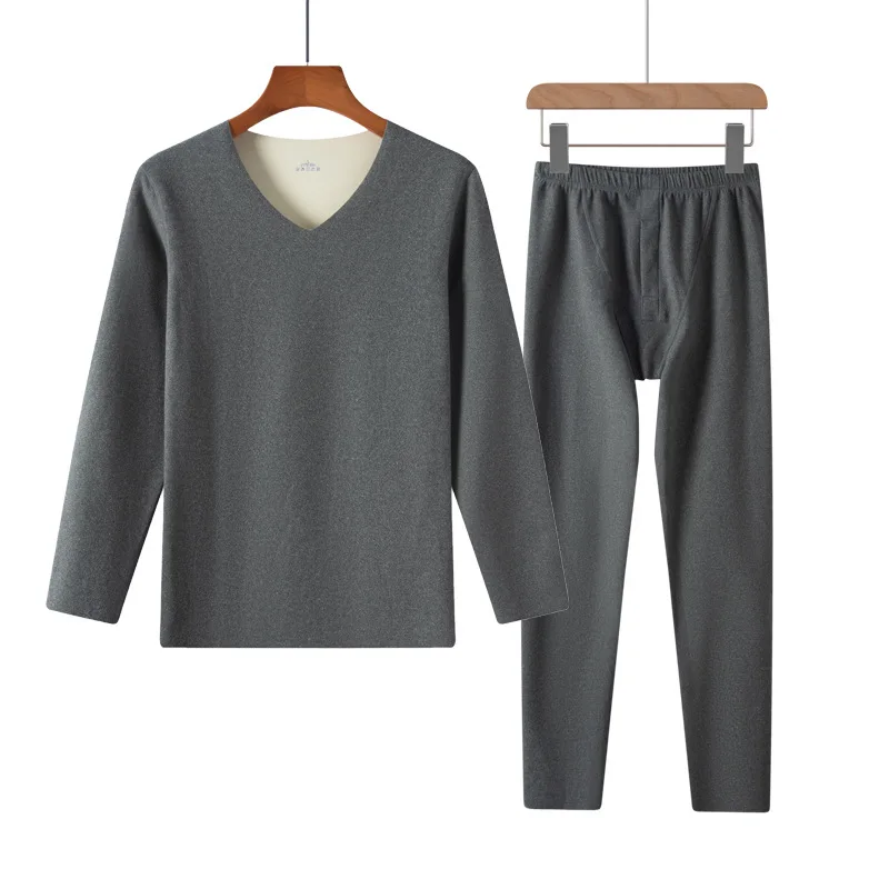 Thermal Velvet Underwear Sets for Women and Men