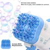 Bazooka Bubble Machine ，2023 Upgrade 68 Holes Rocket With LED Bubble Machine ,Kids Adults Birthday Party Wedding Outdoor Play 5