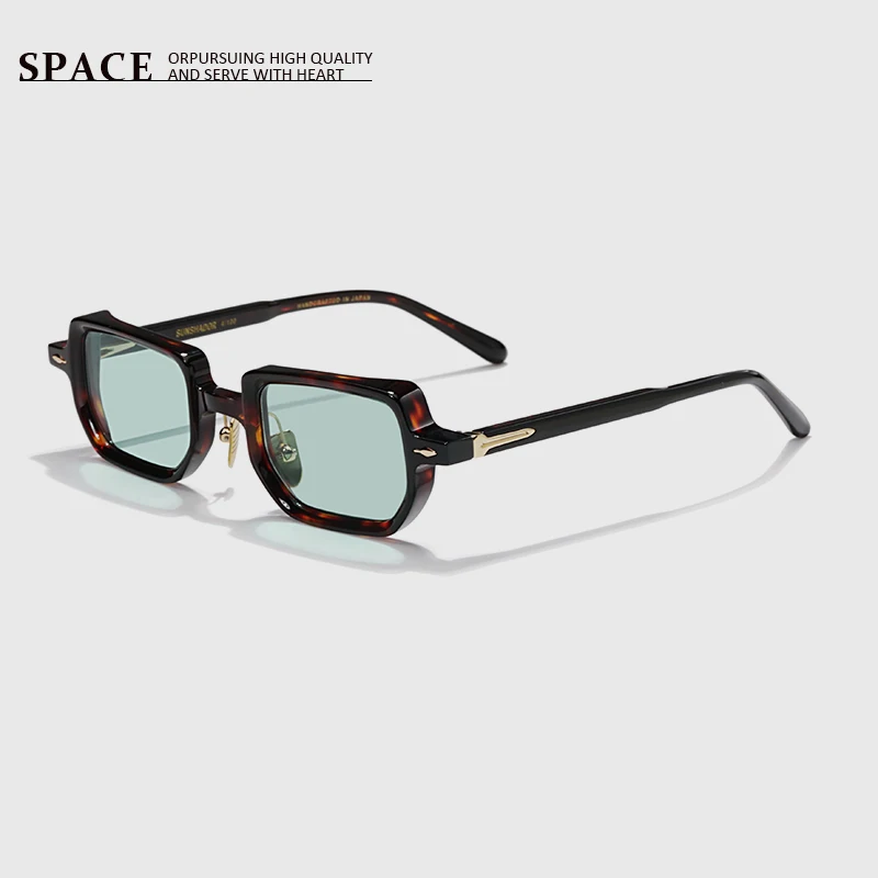 Luxusmarken-Sonnenbrille, handgefertigt, aus Schildpatt-Acetat, UV400, SASTATRE-Brille, Herrenmode, klassische Sonnenbrille, kann mit Logo graviert werden.