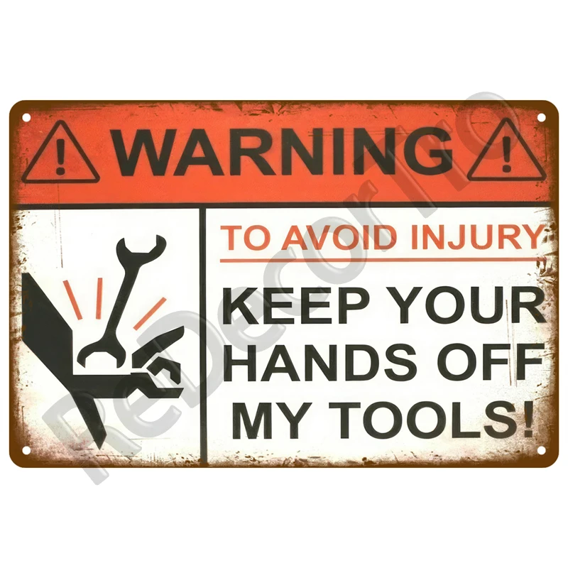 Vorsicht Warnung Metall Zeichen Für Sicherheit Zeichen Gefahr Vorsicht Zinn Zeichen Platte Hause Wand Dekor Vintage Plaque Hause Kunst Malerei Poster – Detail 15
