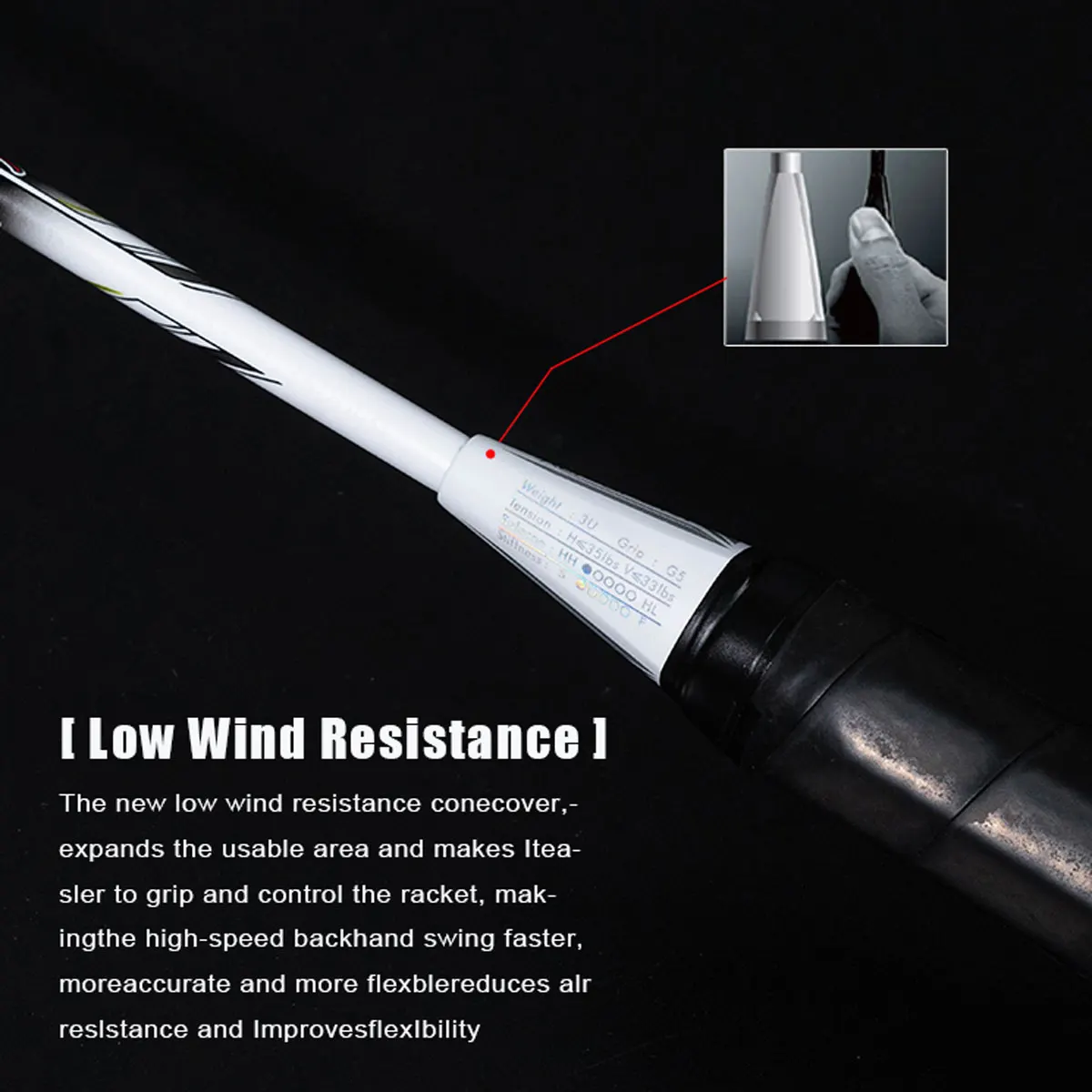 Alpsport ZY Pro Super Offensive 3U Full Carbon Fiber Professional Badminton Racket Badminton Club Racket
