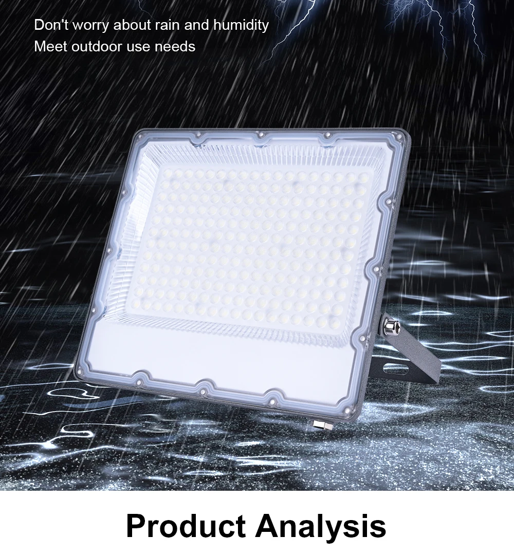 LED Flood Light AC 220V 100W 200W 300W 10W 20W 30W 50W 100W IP66 S735f2393f37c499f848f5098ddb7cbaa6