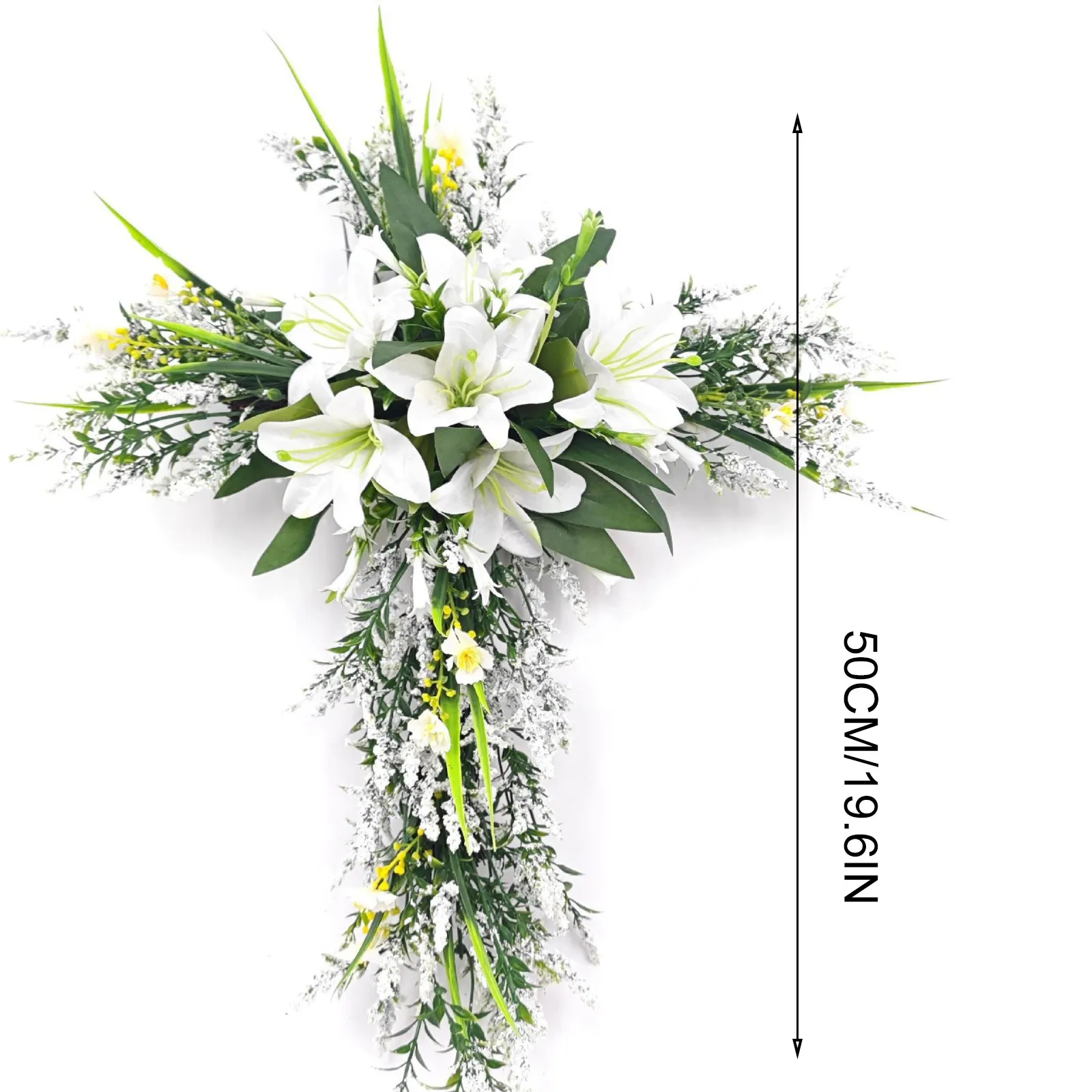 Easter Liliaceous Cross Wreath 4