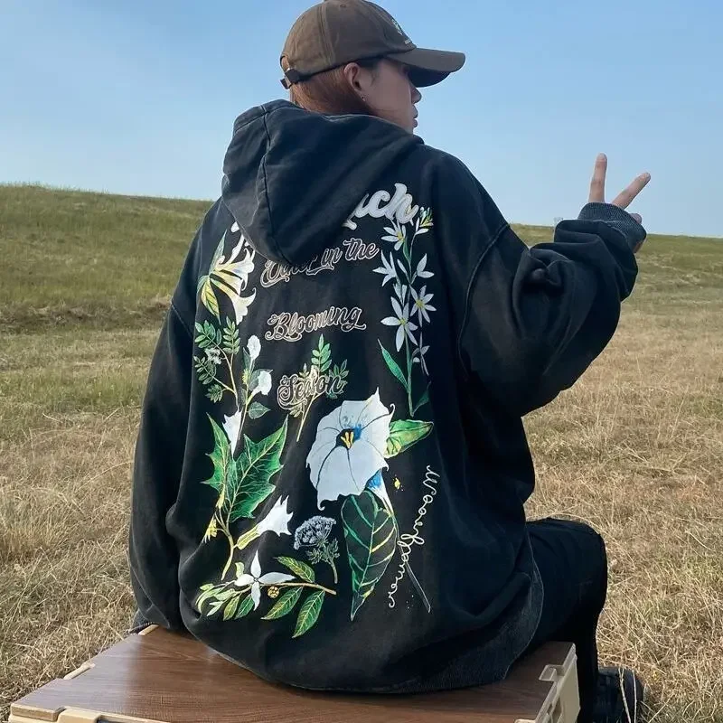 thumbnail image 1 of Sudaderas con capucha de estilo punk para hombre, estilo hip hop, rock nuevo, sudaderas con capucha de alta calidad, ofertas al por mayor en colores pastel, ropa para hombre, 1 of 5