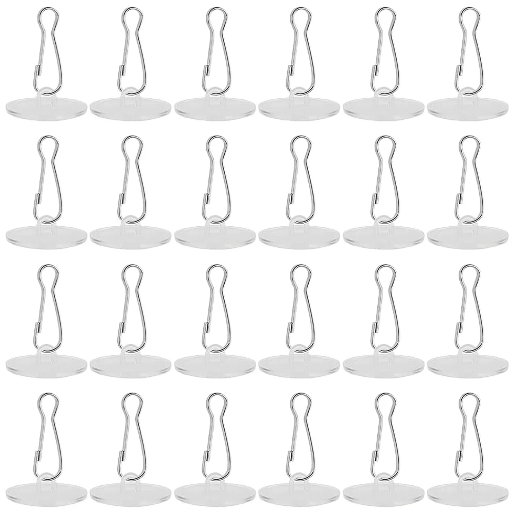 

30 Sets Adhesive Ceiling Hook No Drill Ceiling Hook Wall Decoration Hanger